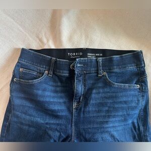 Torrid Indigo Blue Wide-Leg Bombshell Jeans- 12 R excellent condition
